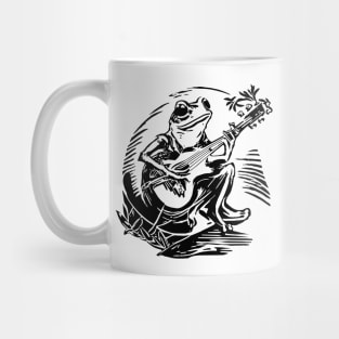 Frog with banjo Mug